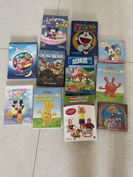 兒歌 DVD 全要hkd100 荃灣西交收