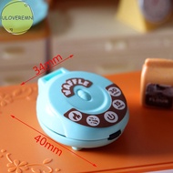uloveremn Doll House Kitchen Mini Toaster Pocket Electric Oven Toy Miniature Toy Model SG