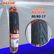 MAXXIS M6161 Tubeless Tires RIM 17 ( 60/80-17 , 70/80-17 , 80/80-17 , 90/80-17 ) with FREE Tire Seal