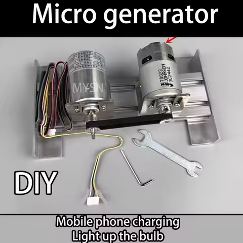 Miniature Rechargeable 220V power Generator Brushless Dynamo Portable Generator Set High Voltage DC