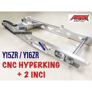 Y15 Y15ZR Y16 Y16ZR CNC KING DRAG KD SWING ARM HYPERTECH KING DRAG +2 INCH TAMBAH 2 INCI