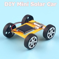 Mini Solar Powered Toy DIY Car Kit Children Car Kit Assembly Model Educational Gadget DIY Gadget Set