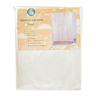 Dolphin Collection Pvc Shower Curtain Solid Color (Beige)