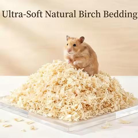 Hamster Poplar Wood Shavings Bedding Low Dust Deodorizing Soft Litter For Syrian Golden Hamster Whol