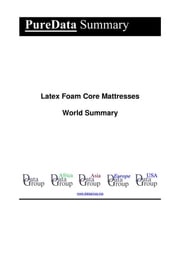 Latex Foam Core Mattresses World Summary Editorial DataGroup
