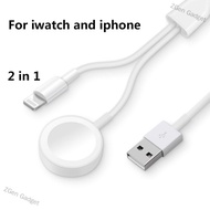 2 in 1 Wireless Charger for Apple Watch Series 1 2 3 4 USB Magnetic Charging Cable 3.3 feet/1meter f