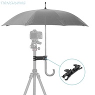 TIANCHUANG Camera Umbrella Clamp Photo Studio Camera Accessory Fixation Sun-Shading DSLR Camera Port