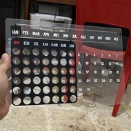 Aesthetic Eternal Calendar 2026 Acrylic Calendar Aesthetic acrylic calendar