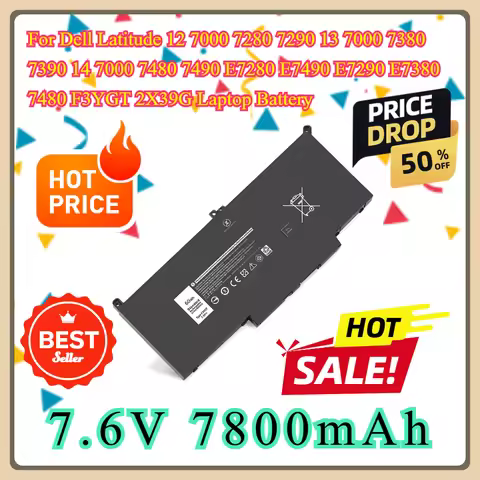For Dell Latitude 12 7000 7280 7290 13 7000 7380 7390 14 7000 7480 7490 E7280 E7490 E7290 E7380 7480