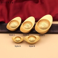 Dickly Chinese Yuan Bao  Decoration Desktop Ornament Charm Chinese  Decoration Mascot Yuan Bao Chine