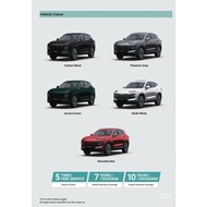 Jetour Dashing 2K Color Paint