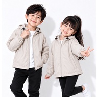 Ellorastyle - Windproof, Drizzle-Resistant Parachute Jacket for Boys and Girls