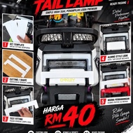 Albino Style Taillamp Lion G1 arcyclic convert  GGR ev