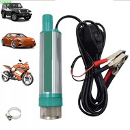 SDEER Electric Fuel Transfer Pump, Aluminum Alloy Shell Detachable Submersible Fuel Pump, DC Pump Pu