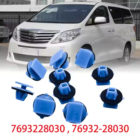 7693228030 For Toyota Prado Alphard Voxy Noah Estima Lexus Side Skirt Mounting Clips Sill Wheel Eyeb