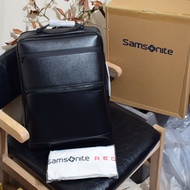 Samsonite/samsonite DO0 High-End Men's Cowhide Business Commuter Casual 51.9cm Computer Backpack