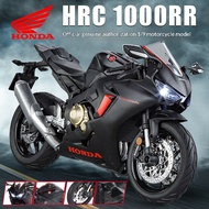 DL 1:9 Honda HRC-1000RR Motorcycle Metal Alloy Toys Car Model Diecast Vehicle For Boys Kids Simulati