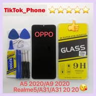 ชุดหน้าจอ Oppo A5 2020/A9 2020/Realme 5/A31/A31i แถมฟิล์มพร้อมชุดไขควง