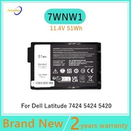 7WNW1 GK3D3 DMF8C Laptop Battery for DELL Latitude 7424 5424 5420 Rugged Extreme Series