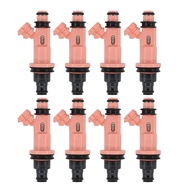 8Pcs Car Fuel Injector Replacement For Toyota Lexus LS430 SC400 GS430 SC430 2002-2010 4.3L 23209-500