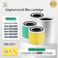 Original Replacement Filter for Levoit Core200S/300S/P350/Mini/400S/600S – HEPA & Carbon