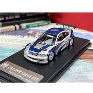 Dcm 1: 64 BMW M3 GTR E46 Premium Speed 42 #Racing Version Alloy Simulation Car Model