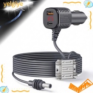 YELGIYE DC Power Converter, 12V/24V to 30V Digital Display Boost Power Converter, Portable 3.5A Max 