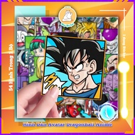 Dragonball 7 Dragon Ball stickers in waterproof sheets to decorate notebooks, helmets, rewards, wall