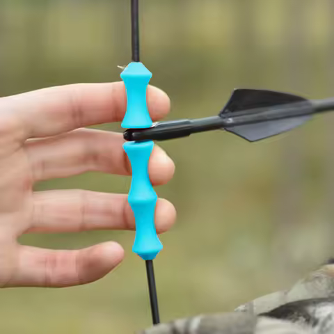 1 PCS Archery Finger Guard Bowstring Finger Saver Tab For Recurve Bow Silicon Finger Release Finger 