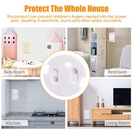 [Wholesale] Circular Socket Safety Plug/ Spring Rotating Socket Switch Cover/ French Style Power Socket Protective Cover/ Children'S Power Socket Electric Shock Protection Cover
