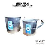 Stainless Steel Milk Mug/Milk Tea Mug/Teh Tarik Mug