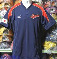 貳拾肆棒球-日本帶回侍JAPAN日本代表實際使用練習衣Mizuno pro日本製