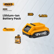 Ingco 12V Lithium-Ion Battery Pack for Cordless FBLI12151 IHT