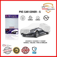 A1 PVC Car Cover Perodua Kancil Kelisa Viva Selimut Kereta Kain Penutup Sunproof Rainproof Waterproo