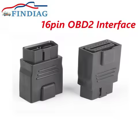 ELM327 12V 24V OBD2 Adapter Male to Female 16pin Plug Reduce Loss of OBD2 Interface 16pin OBD II Con