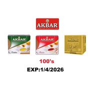 Akbar Premium Tea 2g X 100's (Green Tea/Black Tea/Gold Tea)