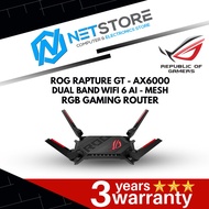 ASUS ROG Rapture GT-AX6000 DUAL BAND WIFI 6 AI-MESH RGB GAMING ROUTER