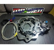 2POT CALIPER SET WITH 260MM DISC & BRACKET HOSE FIT FOR MIO SPORTY/FINO/SOULTY/M3