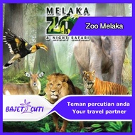 [Chat dulu sblm beli] Zoo Melaka Day Zoo Admission Ticket