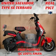 SEPEDA LISTRIK EBIKE UNITED SALVADOR SE , sepeda listrik united