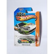 HW Hot Wheels Regular Basic Ferrari 458 Challenge White StuntHW (US CARD)
