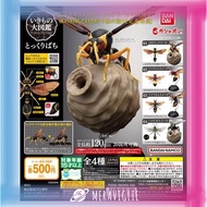 [M.M Shop] BANDAI Capsule Toy Eco-Friendly Shape Yolk Honey Bee Wasp All 4 Models