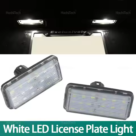 Canbus No Error Lamp Car LED License Plate Light for Toyota Land Cruiser/Prado Reiz/Mark X J100 120 