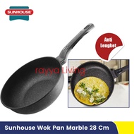 Wok Pan Marble Non-Stick Frying Pan 28cm SBDS28
