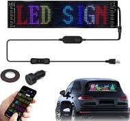 Màn hình LED Ô Tô Có thể uốn cong LED Matrix RGB Car Smart APP ⚜️Home and Garden⚜️