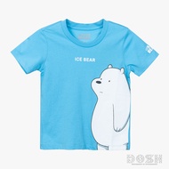 DOSH KIDS T-SHIRTS WE BARE BEARS เสื้อยืดคอกลมเด็ก DBBBT5025-LB