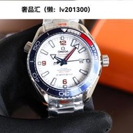 【免運】專櫃同步發售OMEGA-歐米茄男士精品腕錶 2024美洲杯紀念版海馬系列海洋宇宙腕表 全自動機械男錶 直徑為43
