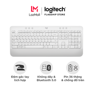 Bàn Phím Không Dây Logitech Signature K650 - Nhỏ gọn gác tay tích hợp tương thích Mac  Bluetooth & U