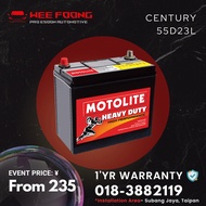[Installation Provided] Century Motolite Heavy Duty 55D23L | Many cars'brand supported Car Battery | Lowest Price