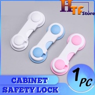 Baby Safety Lock Non Adjustable Drawer Lock Safety Child Cupboard Cabinet Multi-function Door Security Closet Bi-fold